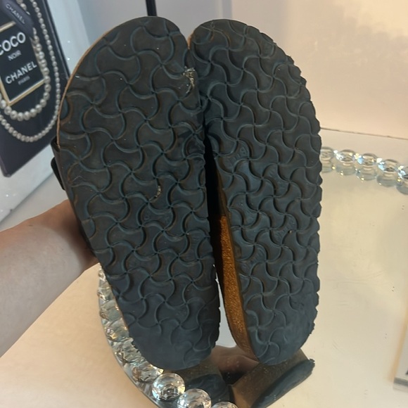 Birkenstock Black and Brown Sandals size 39  size 8 - Picture 6 of 6